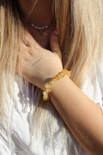 Load image into Gallery viewer, Citrine Crystal Stretch Bracelet