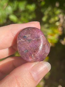 A Grade Natural Ruby Tumbled Stone #2