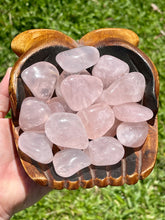 Load image into Gallery viewer, One (1) Extra Large A Grade Brazilian Rose Quartz Tumbled Stone