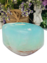 Load image into Gallery viewer, Caribbean Blue Calcite Polished Freeform