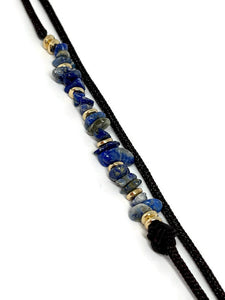 Beautiful Wire Wrapped Lapis Lazuli Tree of Life Pendulum Necklace