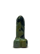 Load image into Gallery viewer, 2” Kambaba Jasper aka Crocodile Jasper Carved Penis