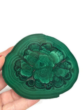Load image into Gallery viewer, A Grade Polished Natural Malachite Slice