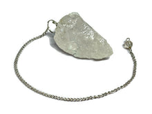Load image into Gallery viewer, Extra Large Premium Raw Clear Quartz Crystal Divination Pendulum