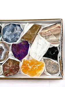 Deluxe Large Raw Crystal Specimen Box