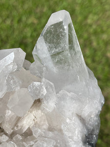 Large Brazilian Clear Quartz Crystal Cluster