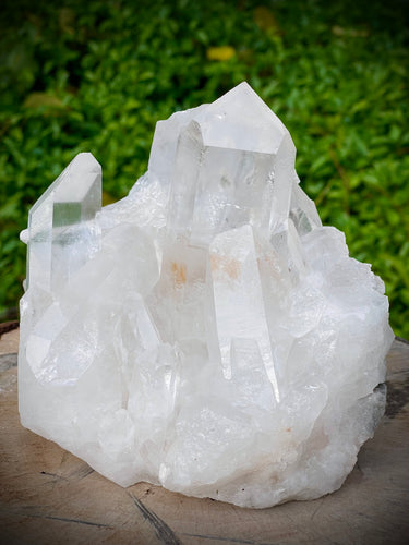 XXL A Grade Brazilian Clear Quartz Crystal Cluster