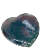 Load image into Gallery viewer, Beautiful 11.8 Cm Indian Moss Agate Heart