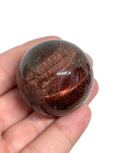 Load image into Gallery viewer, Chatoyant Red Tiger Eye Sphere