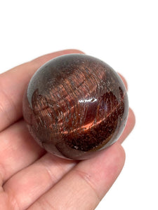 Chatoyant Red Tiger Eye Sphere