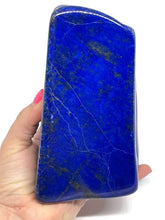 Load image into Gallery viewer, Large A Grade Deep Blue Lapis Lazuli Polished Freeform