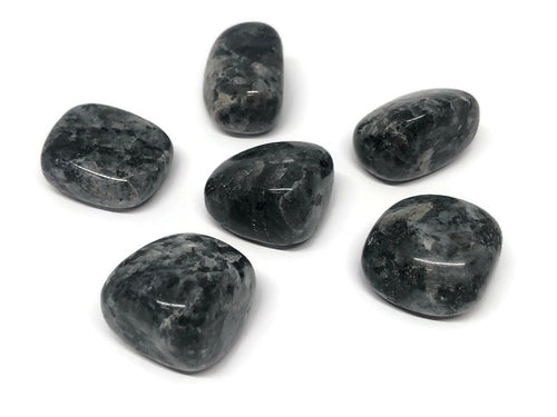 One (1) Larvikite Tumbled Stone