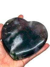 Load image into Gallery viewer, Beautiful 11.8 Cm Indian Moss Agate Heart