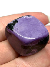 Load image into Gallery viewer, One (1) Large A Grade Charoite Tumbled Stone
