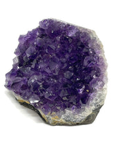 Load image into Gallery viewer, A Grade Deep Purple Uruguayan Amethyst Crystal Standing Cluster