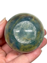 Load image into Gallery viewer, Premium Quality Blue Onyx Aquatine Calcite Sphere